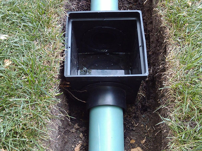 Landscape Drainage at Quality Services in Lake Mary Florida and the Orlando Area