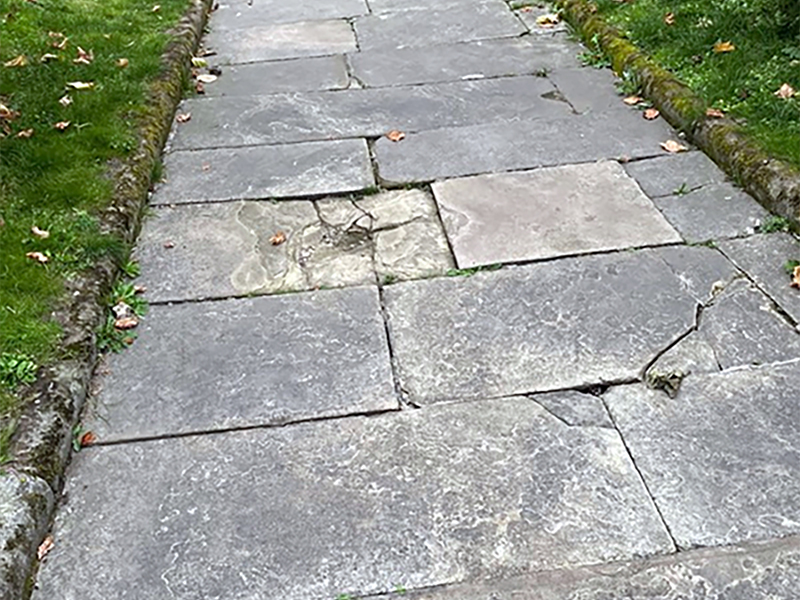 Paver failures in Orlando, Florida