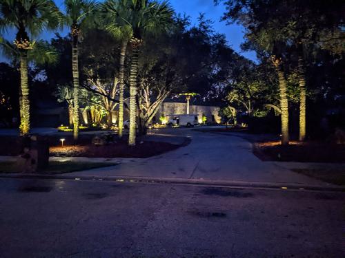 Landscape Lighting at Quality Services in Lake Mary, Florida
